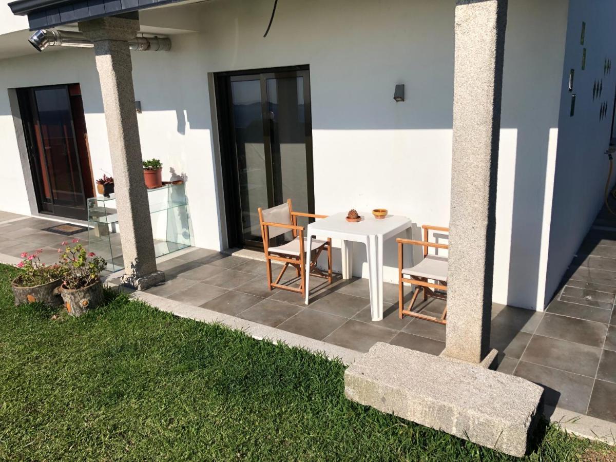 Precioso Apartamento Con Terreno Y Vistas A Cies Vigo Kültér fotó
