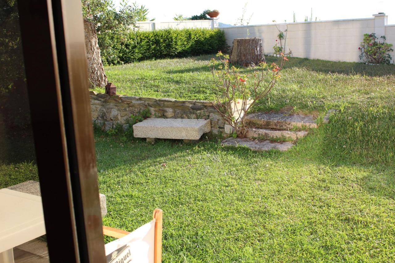 Precioso Apartamento Con Terreno Y Vistas A Cies Vigo Kültér fotó