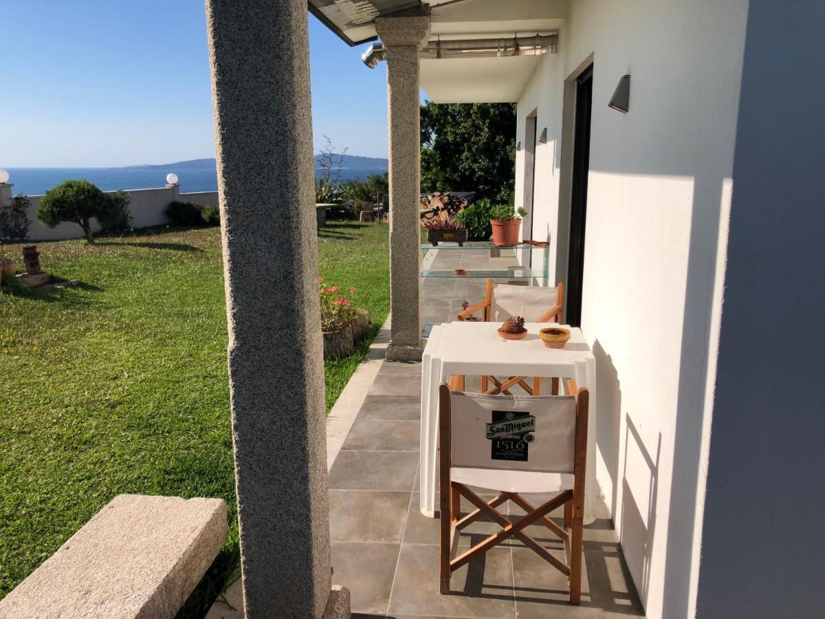 Precioso Apartamento Con Terreno Y Vistas A Cies Vigo Kültér fotó