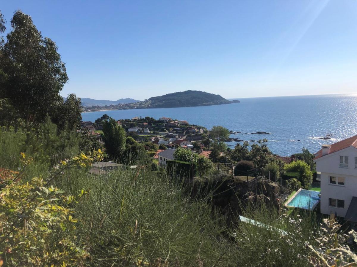 Precioso Apartamento Con Terreno Y Vistas A Cies Vigo Kültér fotó
