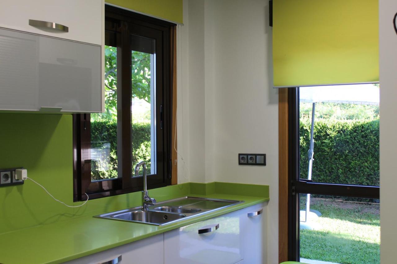 Precioso Apartamento Con Terreno Y Vistas A Cies Vigo Kültér fotó